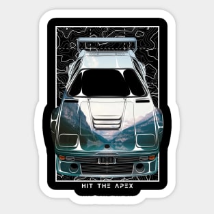 Bimmer M1 Art Car Sticker